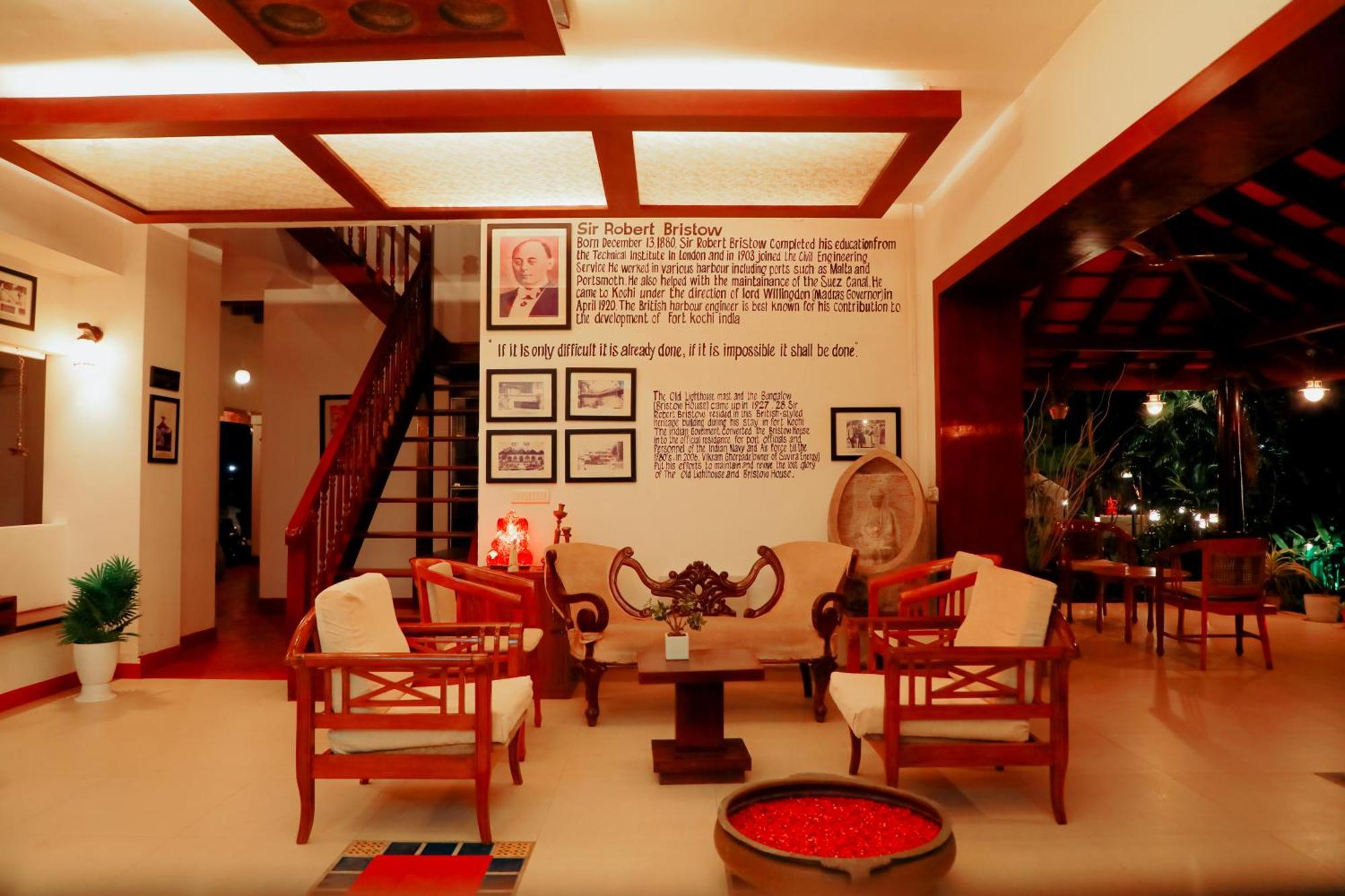 Old Lighthouse Bristow Hotel Kochi Esterno foto